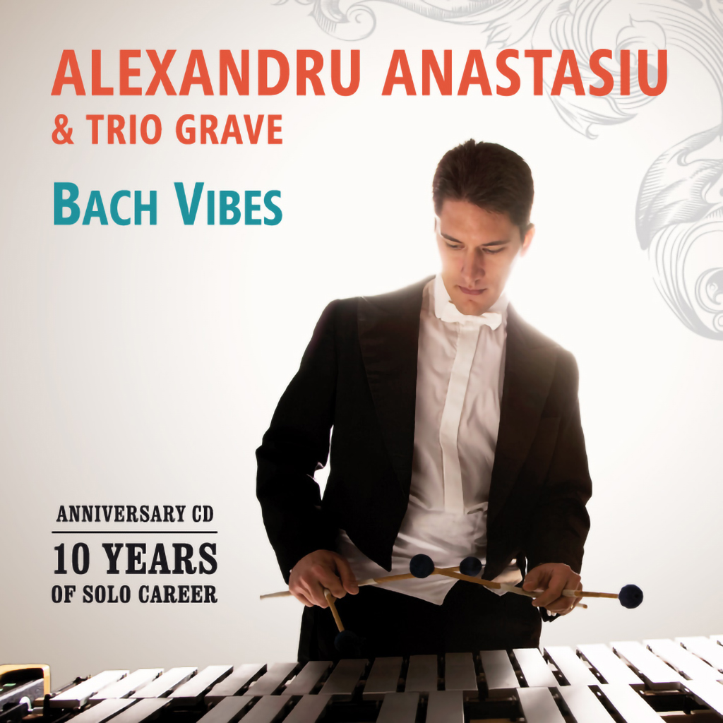 Coperta albumului &bdquo;Bach Vibes&rdquo;, Alexandru Anastasiu și Trio Grave