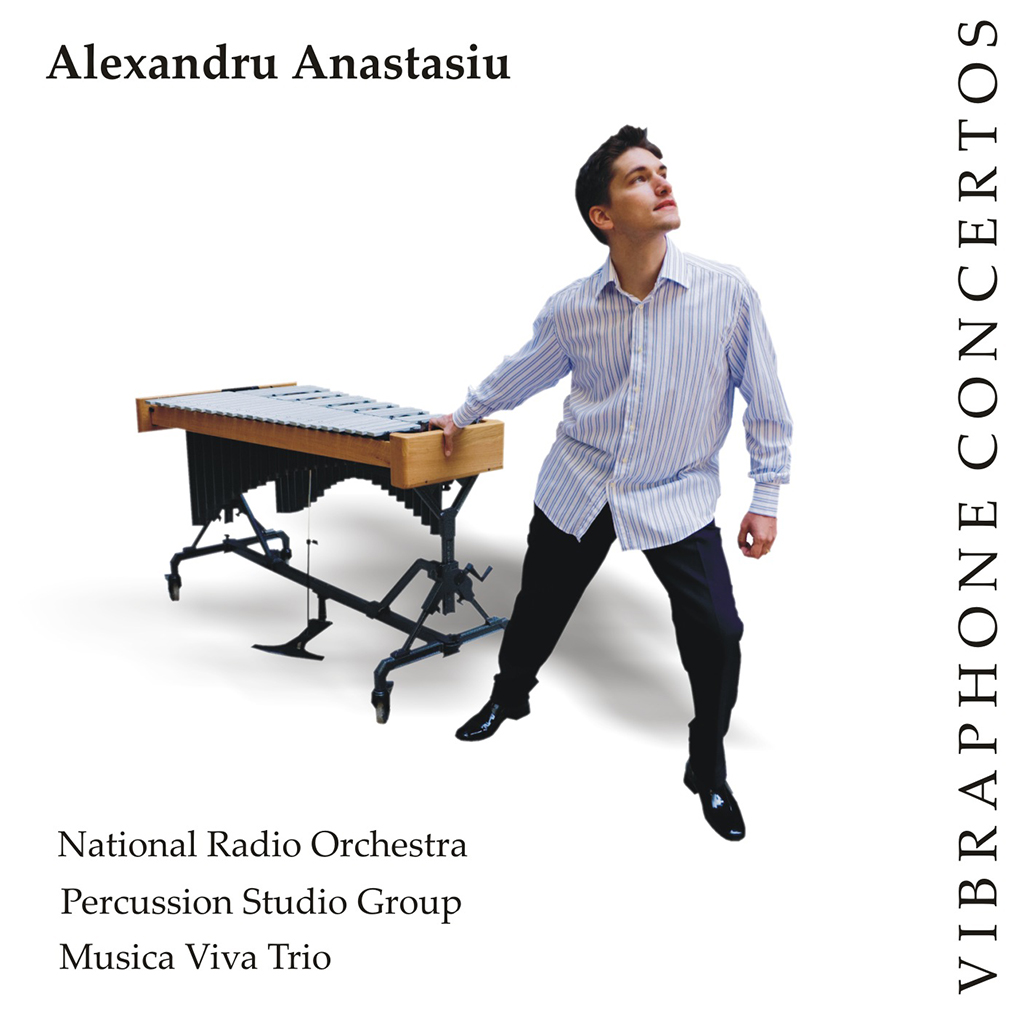 Coperta albumului &bdquo;Vibraphone Concertos&rdquo;, Alexandru Anastasiu